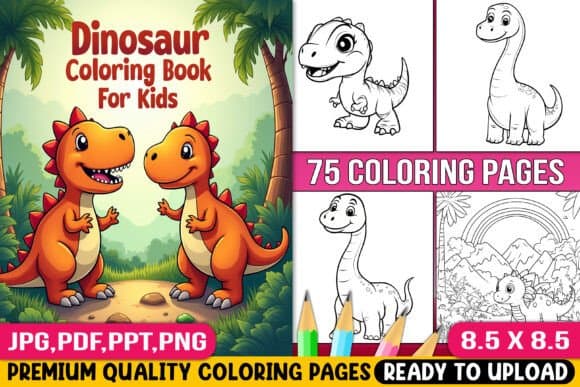 20 Best Dinosaur Coloring Pages for Boys (Free Printable 2026)
