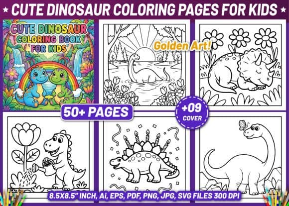 20 Best Dinosaur Coloring Pages for Boys (Free Printable 2026)